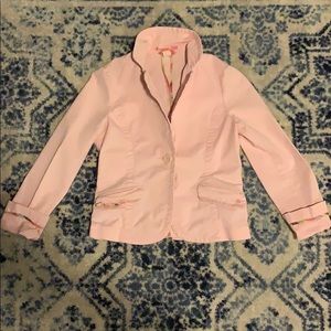 American Eagle Pink jacket Women’s M 97% cotton